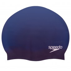 Шапочка для плавання SPEEDO PLAIN FLAT SILICONE CAP 8709910011 темно-синій