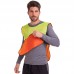 Манишка для футболу двостороння чоловіча з резинкою UR CO-3902-OGN оранжево-салатовий