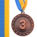 Медаль спортивная с лентой SP-Sport ABILITY C-4841 золото, серебро, бронза