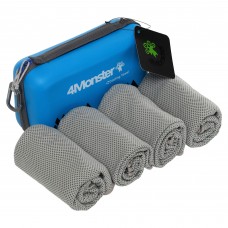 Комплект рушників спортивних охолоджуючих COOLING TOWEL 4Monster B-ECT 4шт кольори в асортименті