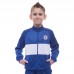 Костюм спортивний футбольний дитячий CHELSEA LIDONG LD-6131K-CH1 26-32 синій-білий