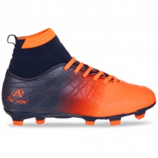 Бутсы футбольные детские Pro Action PRO-1000-Y4 размер 30-37 темно-синий-оранжевый