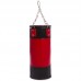 Мішок боксерський Циліндр з кільцем і ланцюгом PVC KEPAI BB-2006 висота 60см чорний-червоний