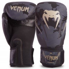 Перчатки боксерские кожаные VENUM IMPACT VENUM-03284 10-14 унций цвета в ассортименте