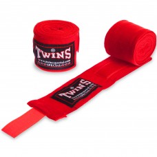 Бинты боксерские хлопок с эластаном TWINS 005-4 4м цвета в ассортименте