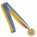 Медаль спортивна зі стрічкою SP-Sport BOWL C-6402 золото, срібло, бронза