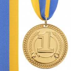 Медаль спортивная с лентой SP-Sport CELEBRITY C-6400 золото, серебро, бронза