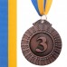 Медаль спортивная с лентой SP-Sport FLASH C-4328 золото, серебро, бронза