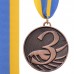 Медаль спортивна зі стрічкою SP-Sport FURORE C-4868 золото, срібло, бронза