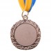 Медаль спортивна зі стрічкою STAR C-2940 золото, срібло, бронза