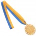 Медаль спортивна зі стрічкою SP-Sport STROKE C-4330 золото, срібло, бронза