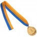 Медаль спортивная с лентой SP-Sport TRIUMF C-4871 золото, серебро, бронза
