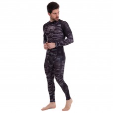 Комплект компрессионный мужской лонгслив и штаны VNM 9515-9615 M-2XL черный
