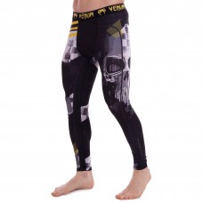 Компрессионные штаны тайтсы для спорта VNM CO-9618 M-2XL черный