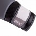 Перчатки боксерские кожаные UFC PRO Training UHK-69993 12 унций серый-черный