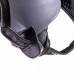Шолом боксерський в мексиканському стилі шкіряний UFC PRO Training UHK-69959 M срібний-чорний