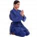 Кимоно для дзюдо MATSA MA-0015 120-190см синий