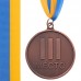Медаль спортивна зі стрічкою SP-Sport WORTH C-4520 золото, срібло, бронза