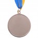 Медаль спортивна зі стрічкою SP-Sport WORTH C-4520-6-5 золото, срібло, бронза