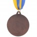 Медаль спортивна зі стрічкою SP-Sport WOULD C-6403 золото, срібло, бронза