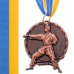 Медаль спортивная с лентой SP-Sport Карате C-4338 золото, серебро, бронза