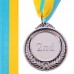 Медаль спортивна зі стрічкою SP-Sport пластикова FAME C-3042 золото, срібло, бронза