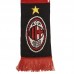 Шарф для вболівальника AC Milan F.C. зимовий SP-Sport FB-3033 червоний-чорний