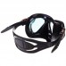 Набір для плавання маска з трубкою и ластами Zelart M266S-SN120S-F19 чорний