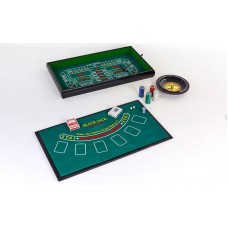 Мини-казино (набор для игры в рулетку и покер) 3 в 1 IG-2055 цвета в ассортименте