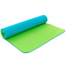 Коврик для фитнеса и йоги ZELART FI-5172 1,73мx0,61мx6мм цвета в ассортименте