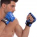 Рукавиці для змішаних єдиноборств MMA шкіряні VELO ULI-4018 S-XL кольори в асортименті