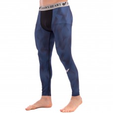 Компрессионные штаны тайтсы JASON 3031 M-2XL темно-синий