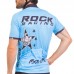 Велоформа короткий рукав SPOINT ROCK RACING MS-6818-BL M-3XL голубой-черный