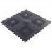 Килимок модульне підлогове покриття для спортзалу Zelart FI-5349 118х118см чорний