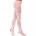 Колготки для танців і хореографії з отвором на стопі Zelart Ballet pink CO-3587 рост 110-165см тілесний-рожевий