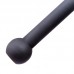 Біта сталева для функціональних тренувань та кросфіту STEEL CLUBBELL Zelart TA-0923-3 вага 3 кг чорний