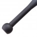 Біта сталева для функціональних тренувань та кросфіту STEEL CLUBBELL Zelart TA-0923-5 вага 5кг чорний