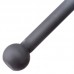 Біта сталева для функціональних тренувань та кросфіту STEEL CLUBBELL Zelart TA-0923-7 вага 7кг чорний