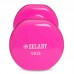Гантелі для фітнесу з вініловим покриттям Zelart Beauty TA-5225-1 2шт 1кг кольори в асортименті