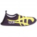 Взуття Skin Shoes для спорту та йоги SP-Sport Ієрогліф PL-0419-BK розмір 34-45 чорний-салатовий