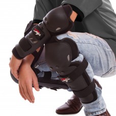 Комплект мотозахисту PRO BIKER HX-P01 (коліно, гомілка, передпліччя, лікоть) чорний