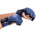 Рукавиці для змішаних єдиноборств MMA шкіряні VELO ULI-4035 S-XL кольори в асортименті