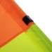 Флаг полотно угловой для поля с клипсой для крепления к штанге SP-Sport C-4597 45x38см оранжевый-желтый