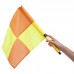 Флаги угловые складные SP-Sport C-4585 4шт 1,63м оранжевый-желтый