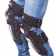 Мотозахист (коліно, гомілка) MADBIKE MS-4373 2шт чорний