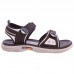 Босоніжки сандалі підліткові KITO ASD-Z0516-BLACK размер 40-41 чорний