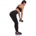 Лосины для фитнеса и йоги Domino 6234 S-XL черный