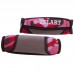 Гантели для фитнеса с мягкими накладками Zelart FI-5730-1 2шт 0,5кг камуфляж розовый