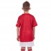Форма футбольна дитяча MANCHESTER UNITED домашня 2 021 SP-Planeta CO-2495 8-14 років червоний-білий