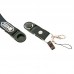 Шнурок для ключей на шею SHOEI SP-Sport M-4559-21 50см черный-белый